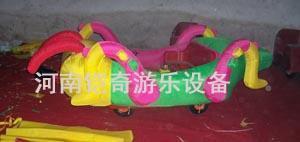 彩燈氣模游樂車 兒童電動玩具的創意新選擇